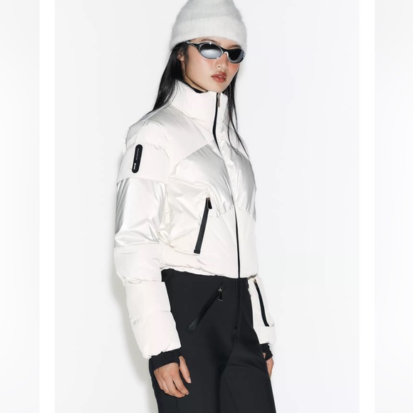 Zara COMBINED PUFFER WATER RESISTANT WINDPROOF RECCO® TECHNOLOGY SKI COLLECTION - Picture 3 of 16
